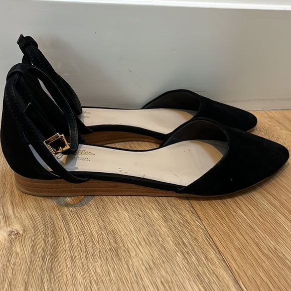 Seychelles - pointy black flat size 8.5 - Picture 3 of 8